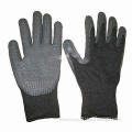 Terylene + Stainless Steel + Latex Cut Resistant Safety Work Gloves